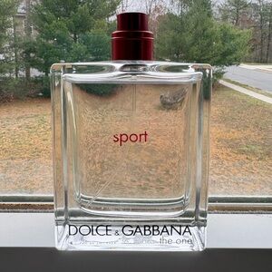 SPORT THE ONE BY DOLCE&GABBANA 100ML EDT SPRAY no top/no box